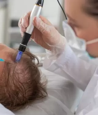 Hay varios tratamientos para tratar la caída del cabello.