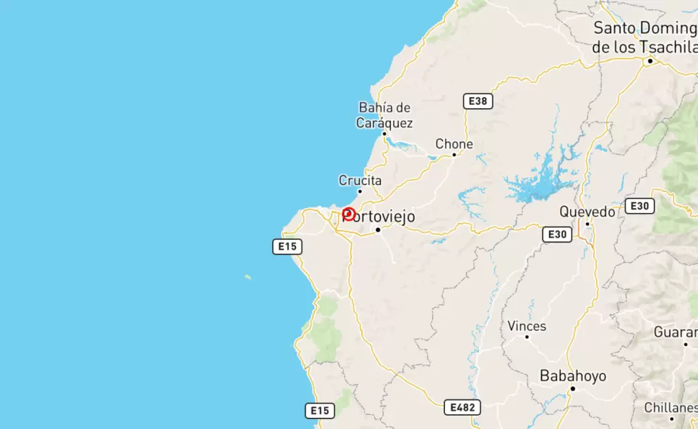 Sismo en Jaramijó la mañana de este martes 20 de mayo