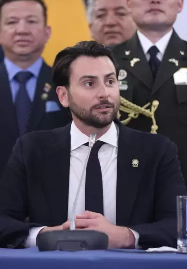 Niels Olsen, presidente de la Asamblea Nacional.