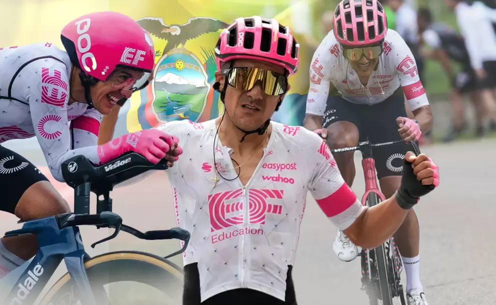 Richard Carapaz gan la etapa 11 del Giro de Italia.