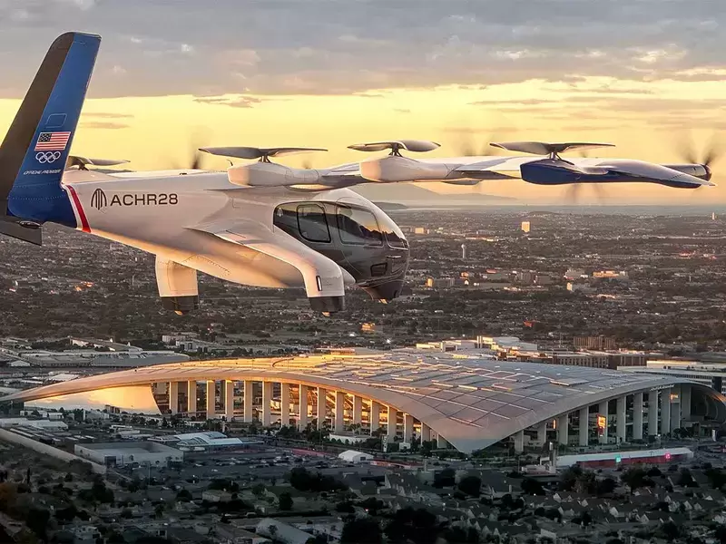 Taxis voladores elctricos transformarn la movilidad en Los ngeles 2028.