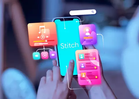 Stitch transforma ideas en aplicaciones funcionales con inteligencia artificial.