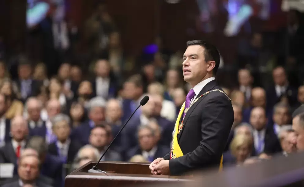 El pasado 24 de mayo, el presidente Daniel Noboa asumi sus funciones como jefe de Estado.