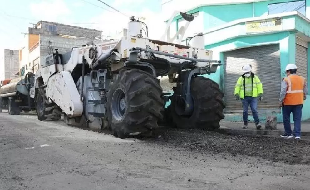 Nueve tramos sern rehabilitados en Puengas para mejorar movilidad