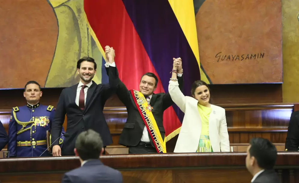 Daniel Noboa deberá mostrar resultados en seis meses para garantizar la gobernabilidad de los próximos años, apuntan analistas