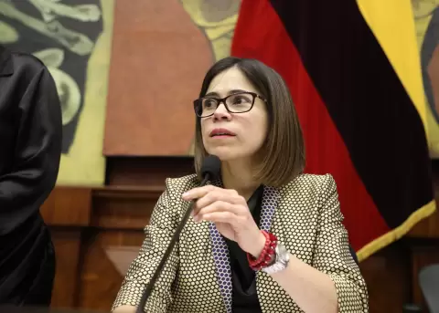Esther Cuesta, exasambleísta de la Revolución Ciudadana.