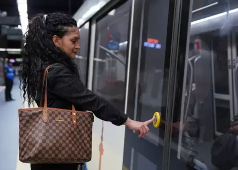 Desde junio, apertura de puertas en el Metro será manual