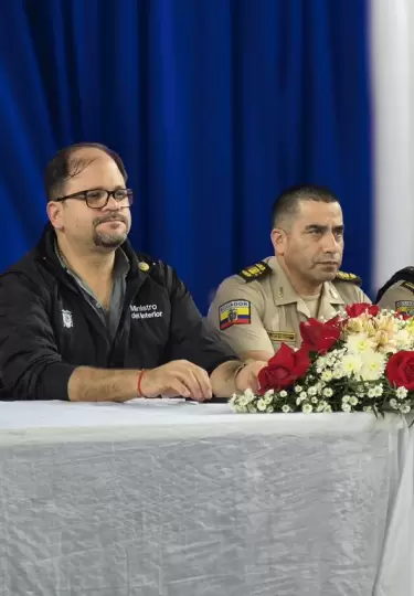 El ministro del Interior, John Reimberg, encabezó operativos junto a la Policía Nacional y anunció acciones para fortalecer la seguridad.