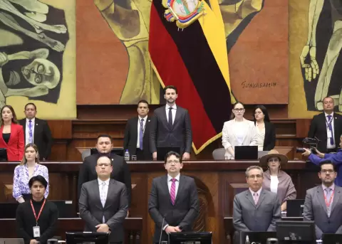 Autoridades de la Asamblea Nacional.