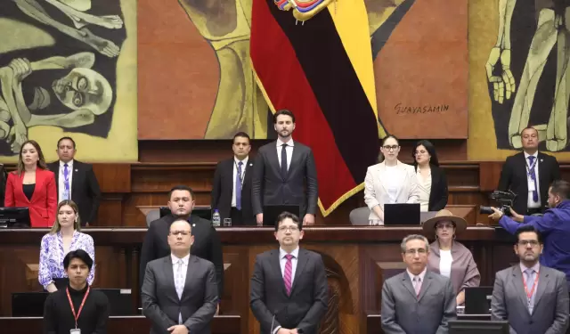 Autoridades de la Asamblea Nacional.