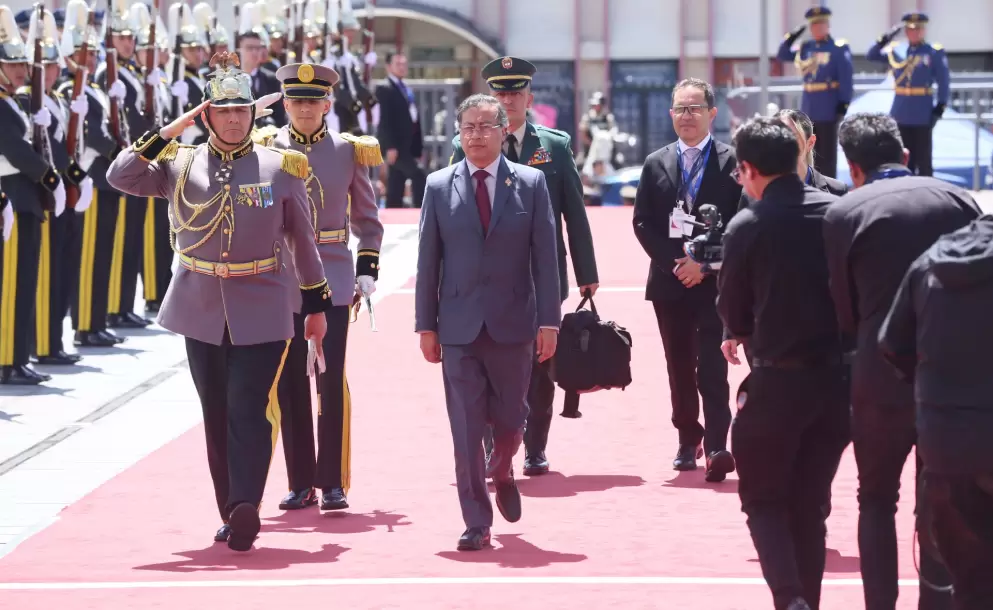 Así fue la estadía del presidente de Colombia, Gustavo Petro, en Manta