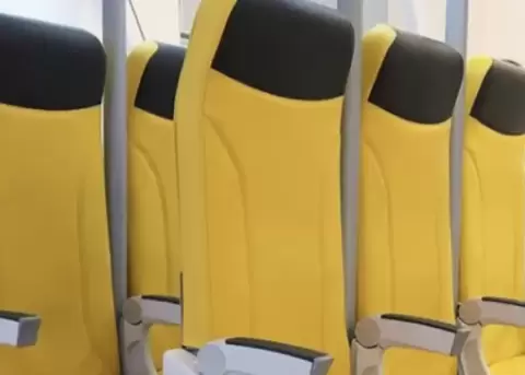 Aerol�neas low cost podr�an implementar asientos de pie para abaratar costos de pasajes.