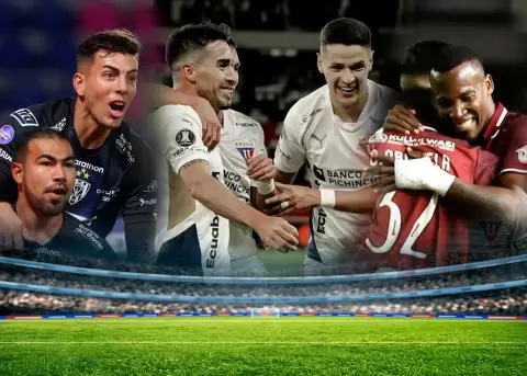 Equipos ecuatorianos en la Copa Libertadores y Sudamericana.