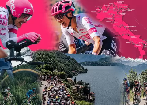 El paso de Richard Carapaz por el Giro de Italia 2025.