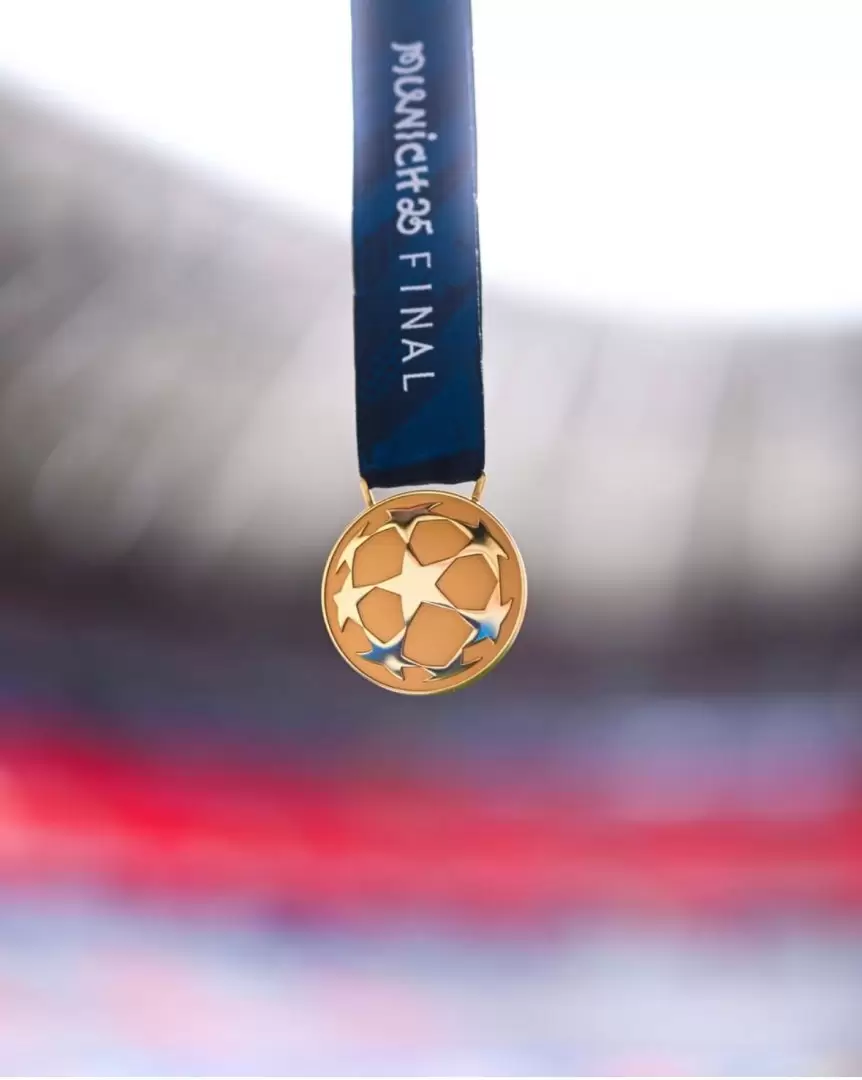 El campe�n de la Champions lucir� estas medallas.