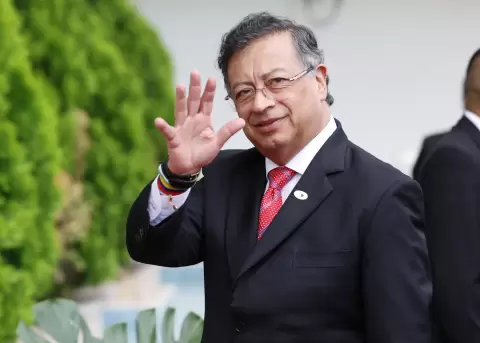 El presidente de Colombia, Gustavo Petro.