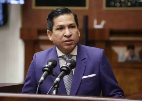 Dar�o Macas, alcalde de Machala.