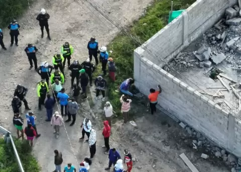 Municipio ejecut� su quinta intervenci�n en la zona como parte de su pol�tica de control del uso de suelo.