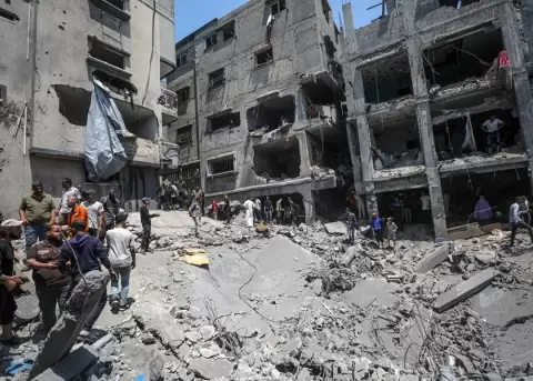 Israel intensifica sus ataques en Gaza.