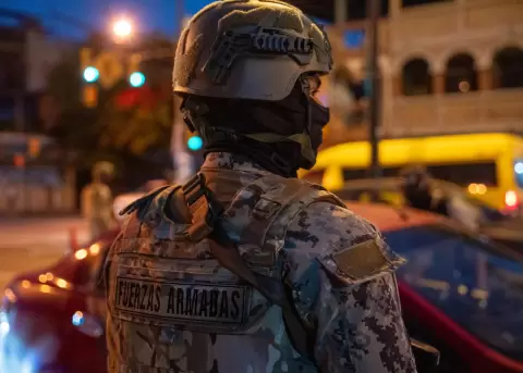 Despliegue militar en Ecuador, tras la declaratoria de estado de excepci�n.