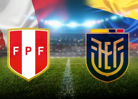 Ecuador y Per� se enfrentan en las eliminatorias sudamericanas por la clasificaci�n al Mundial.