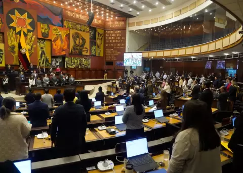 El pleno de la Asamblea Nacional.