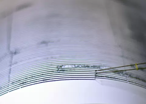 Fotograf�a de archivo de un sism�grafo.