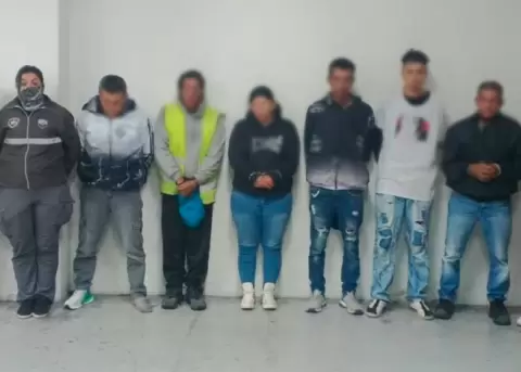 Imagen referencial. Personas detenidas en el norte de Quito.