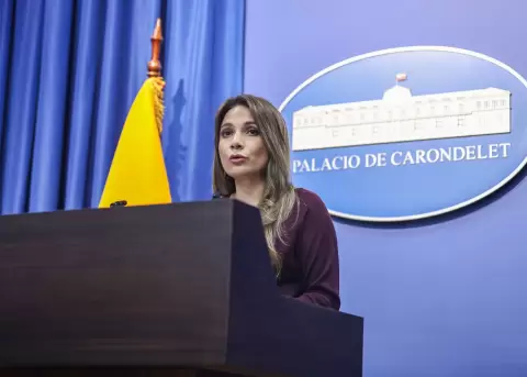 Carolina Jaramillo, portavoz de Carondelet.
