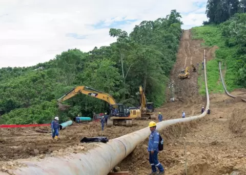 Actividades de transporte de crudo a trav�s del Sistema de Oleoducto Transecuatoriano (SOTE) permanecieron suspendidas desde el 16 de junio.