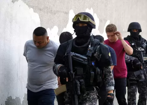 En el operativo "Gran F�nix" realizado en Daule se captur� a alias "Fede", objetivo de alto valor y cabecilla de Los �guilas, el 31 de enero de 2025.