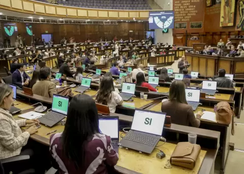El pleno de la Asamblea Nacional aprob� las reformas al C�digo de la Democracia.