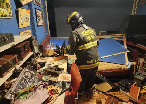 Explosi�n por acumulaci�n de gas deja una persona herida en el norte de Quito