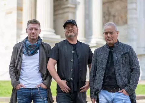 Considerados los grandes referentes de la balada rom�ntica en Chile, el tr�o Natalino visit� por primera vez Quito.