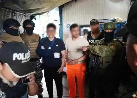 Daniel Salcedo, sentenciado a 13 a�os de prisi�n por lavado de activos, fue trasladado desde la c�rcel de Chimborazo hasta Quito.