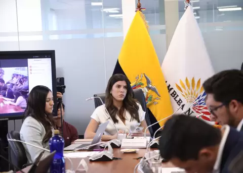 Valentina Centeno, presidenta de la Comisi�n de Desarrollo Econ�mico de la Asamblea Nacional.