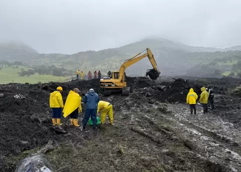 Un aluvi�n golpe� al cant�n Quijos, en la provincia de Napo.