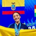 La ecuatoriana Amy López se coronó campeona en sudamericano de karate