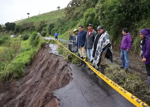 Autoridades del COE de Carchi decidieron declarar la emergencia para acelerar las acciones de atenci�n en las zonas impactadas.