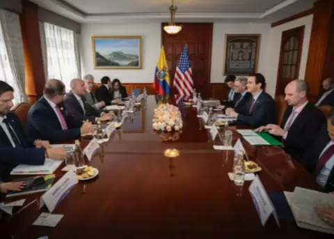 Ecuador y Estados Unidos estrechan lazos para enfrentar el crimen organizado