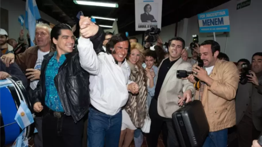 Hitos pol�ticos y personales de Carlos Menem es lo que retrata la serie de Prime Video