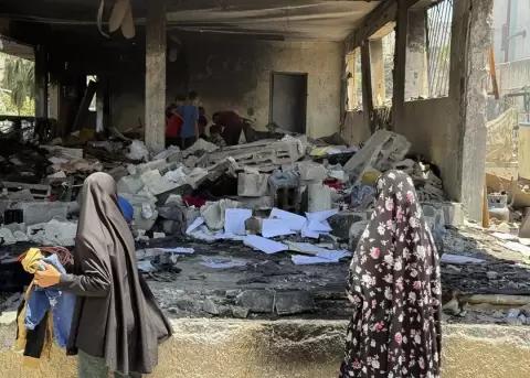 Al menos 24 muertos en un nuevo tiroteo junto a un punto de reparto de ayuda en Gaza