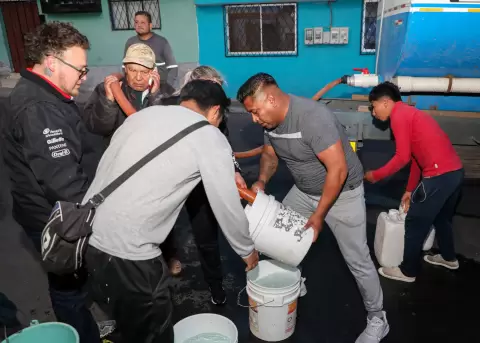 Gobierno activ� este s�bado 12 de julio un centro de donaciones para enfrentar la emergencia h�drica que afecta al sur de la capital