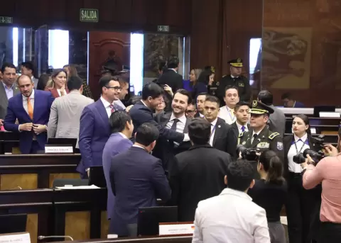 Niels Olsen, presidente de la Asamblea Nacional.