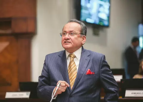 Alfredo Serrano, asamble�sta por el Partido Social Cristiano.