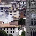 Incendio estructural en el Centro de Quito deja una persona fallecida