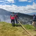 La AMC sanciona a ciudadano por provocar incendio forestal en Tumbaco