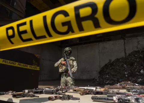 Tras a�o y medio de seguimiento policial, cay� una banda que fabricaba armas en Chimbo: as� era su operaci�n.