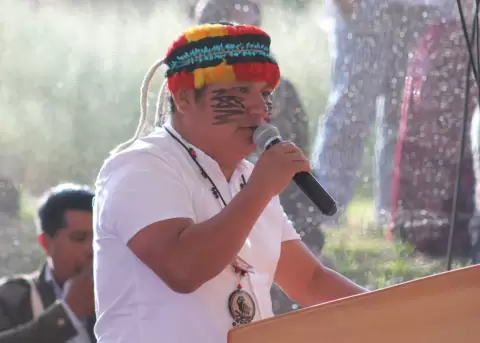 Marlon Vargas, nuevo presidente de la CONAIE.