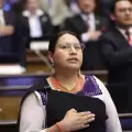 Cecilia Baltazar cuestiona expulsi�n de asamble�stas de Pachakutik y pide revisar la decisi�n al nuevo l�der de la Conaie